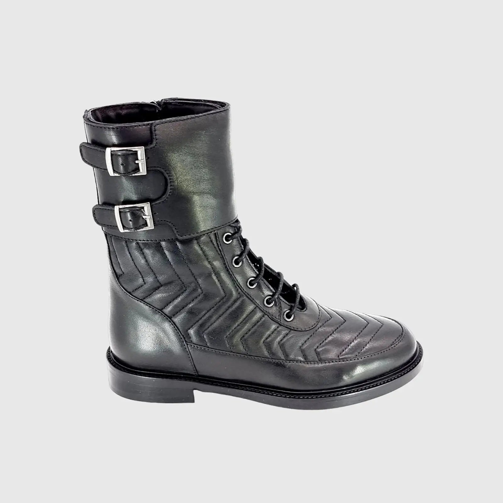 FJ 20910 BLACK Boots | familyshoecentre
