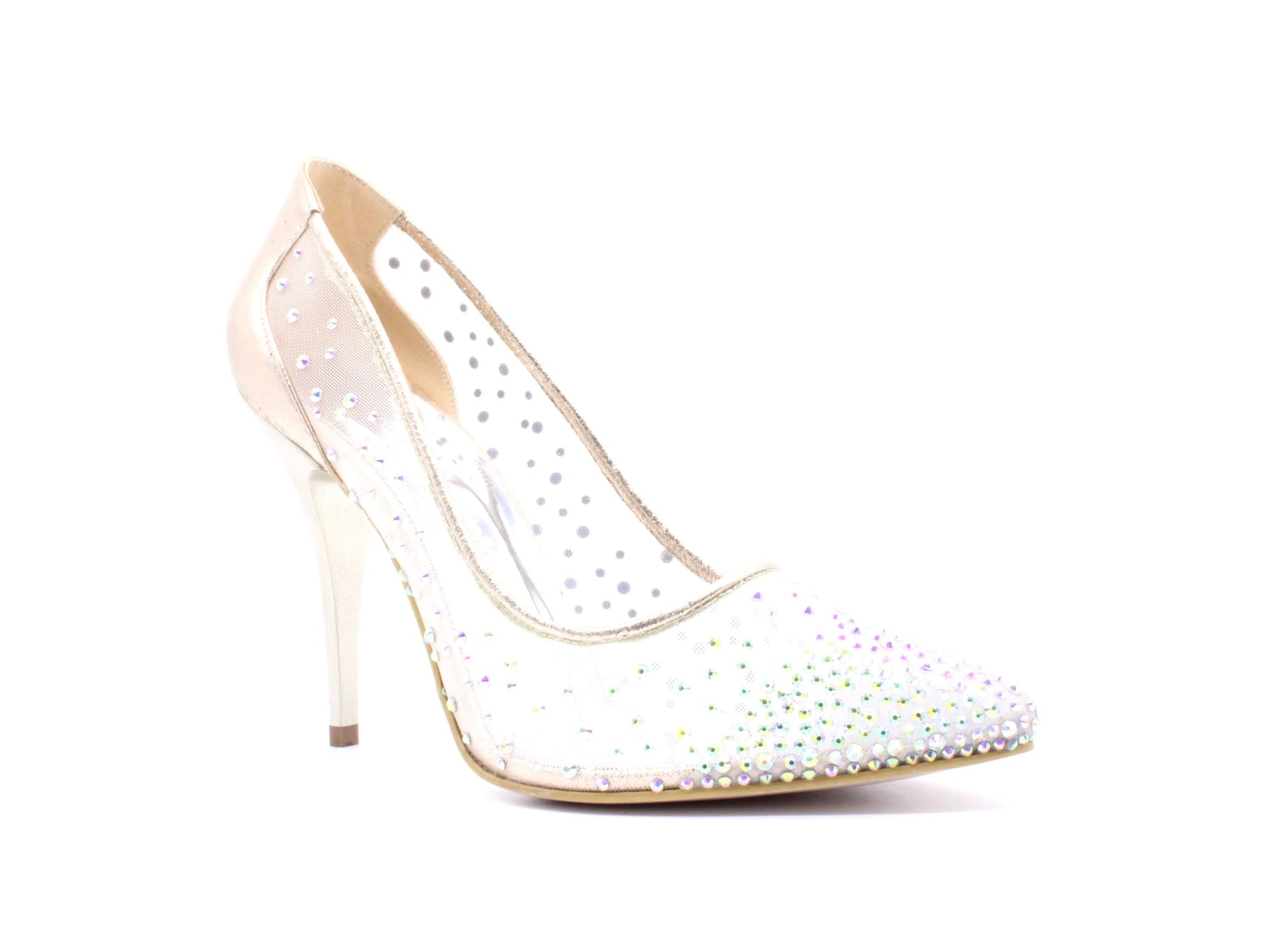 BRD002 GOLD Heels | familyshoecentre