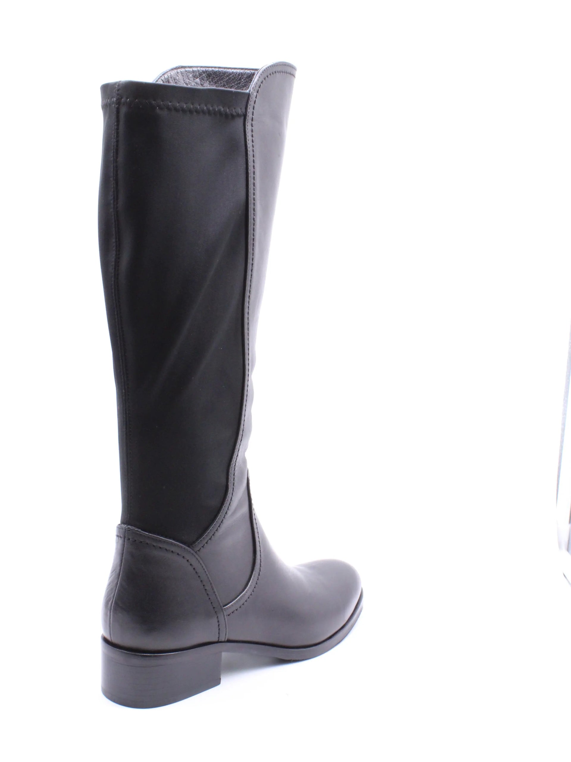 PUR031 BLACK Boots | familyshoecentre