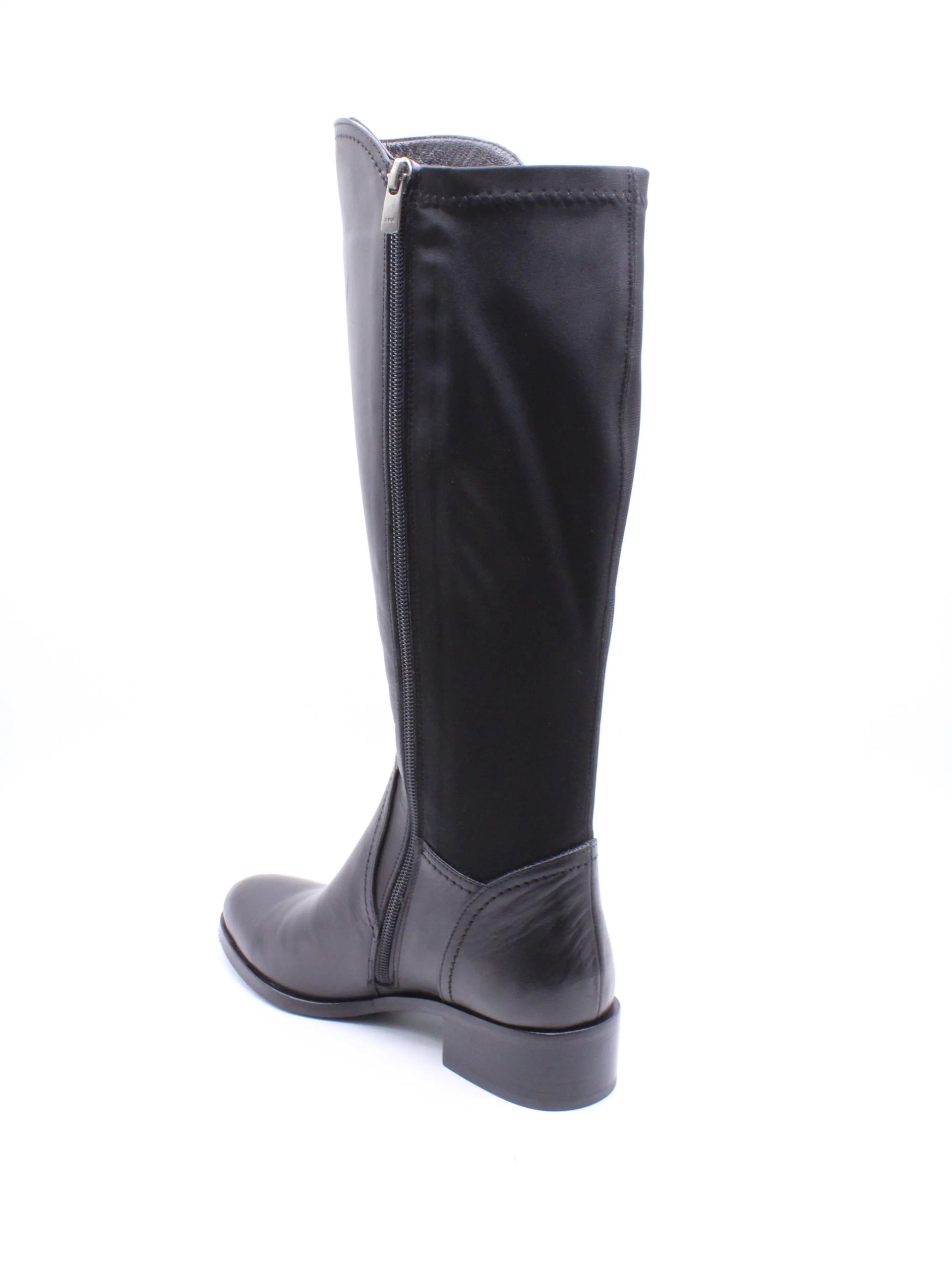 PUR031 BLACK Boots | familyshoecentre