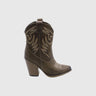 PUR041 KHAKI Boots | familyshoecentre