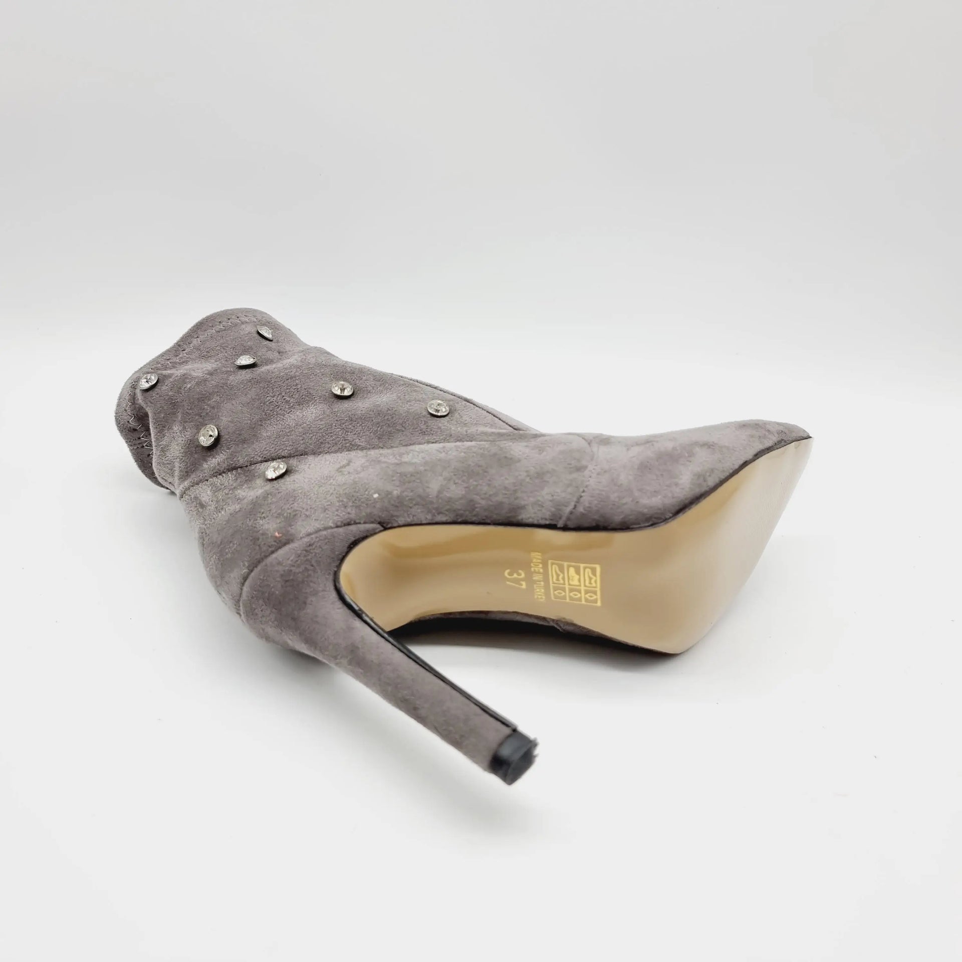 RL 255 GREY Boots | familyshoecentre