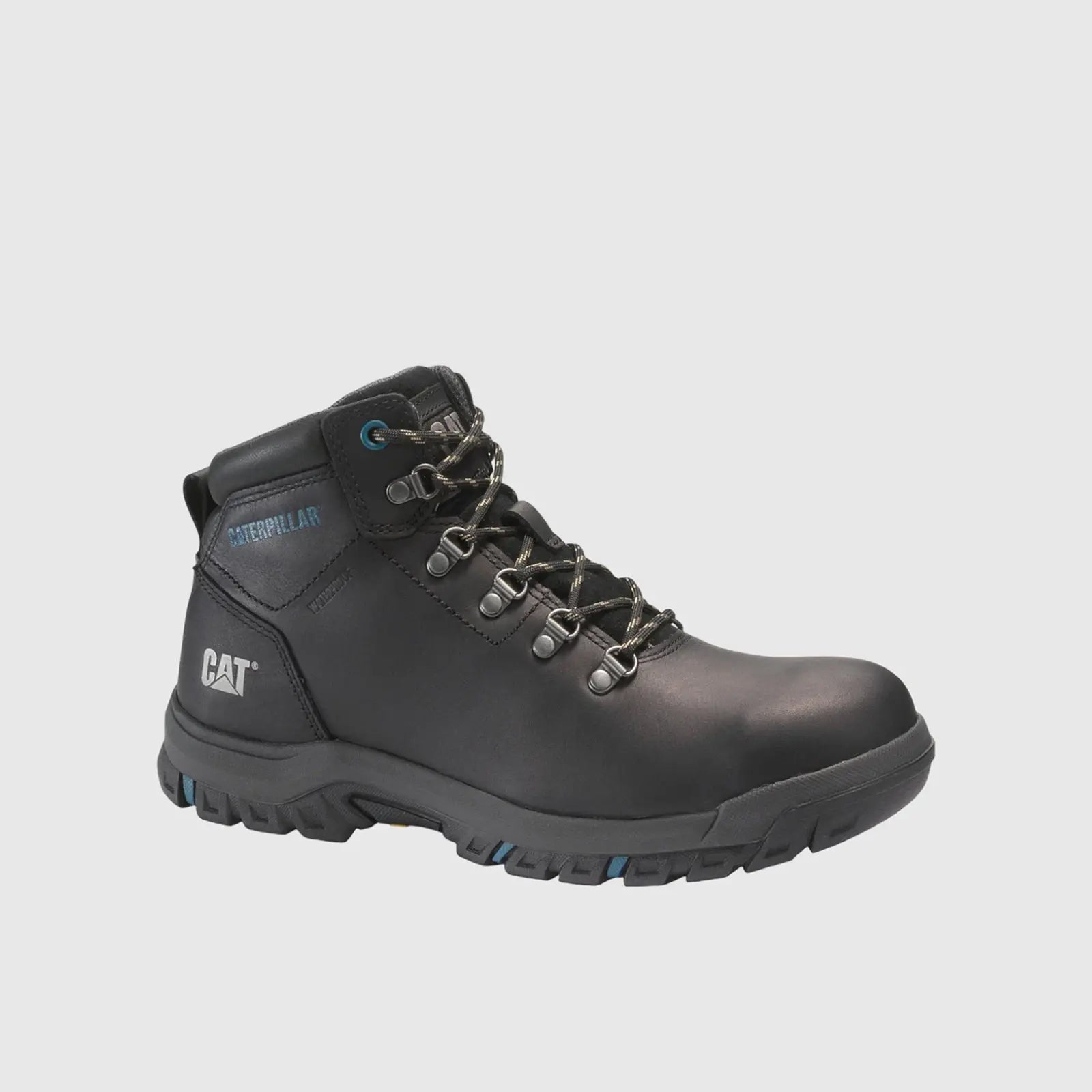 CAT MAE STEEL TOE LADIES BLACK Boots | familyshoecentre