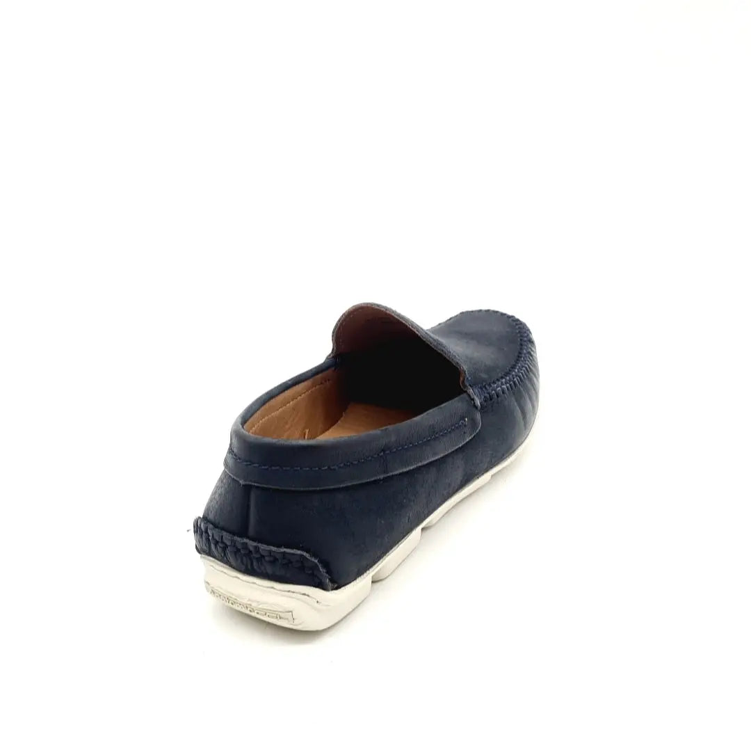 ANATOMIC 363602 NAVY NUBUCK Loafers | familyshoecentre