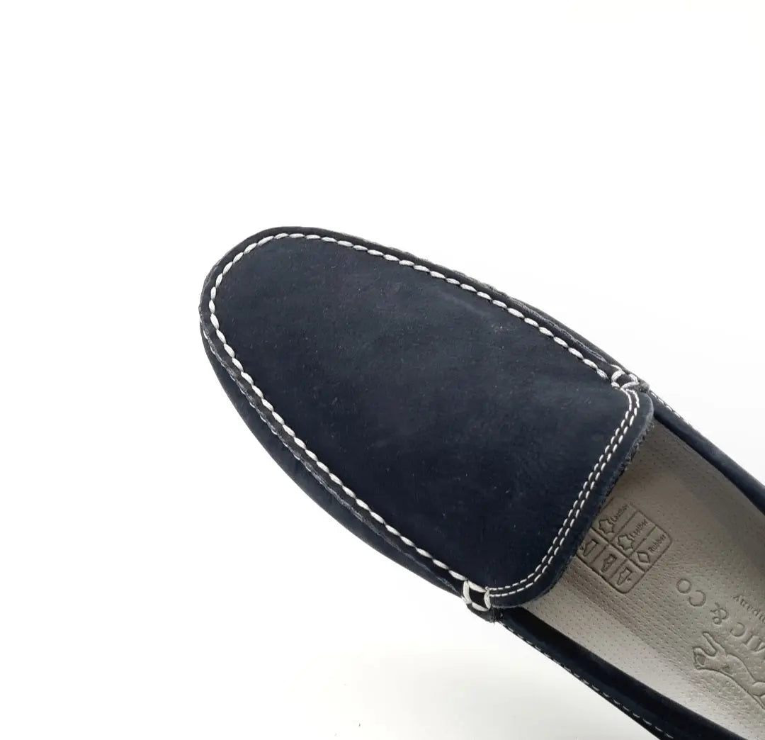 ANATOMIC 333301 NAVY NUBUCK Loafers | familyshoecentre