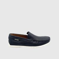 ANATOMIC 353505 NAVY NUBUCK Loafers | familyshoecentre