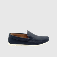ANATOMIC 363602 NAVY NUBUCK Loafers | familyshoecentre