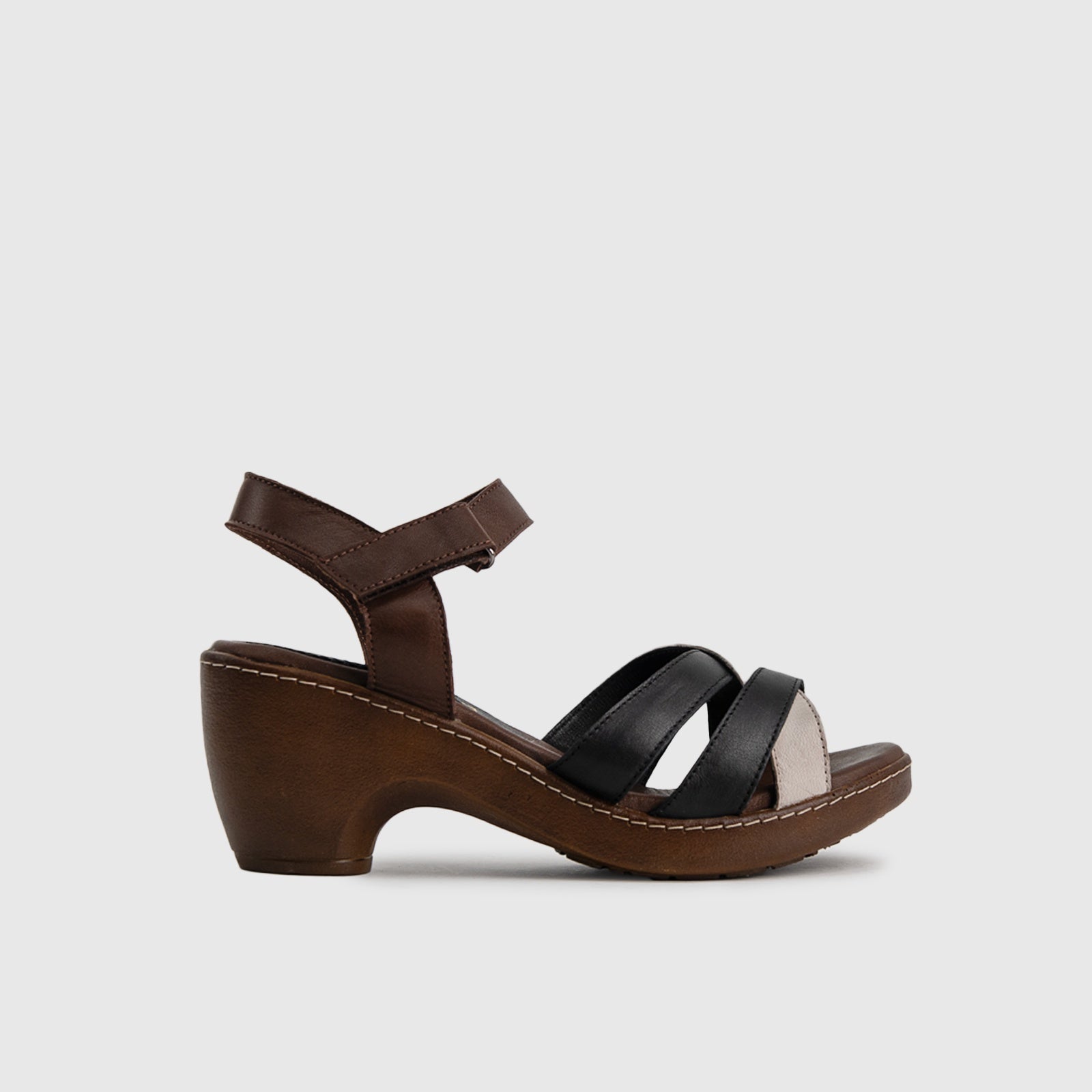 Block Heel Sandal 11274 Heels | familyshoecentre