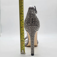 BRIDAL 4962 PEWTER Heels | familyshoecentre
