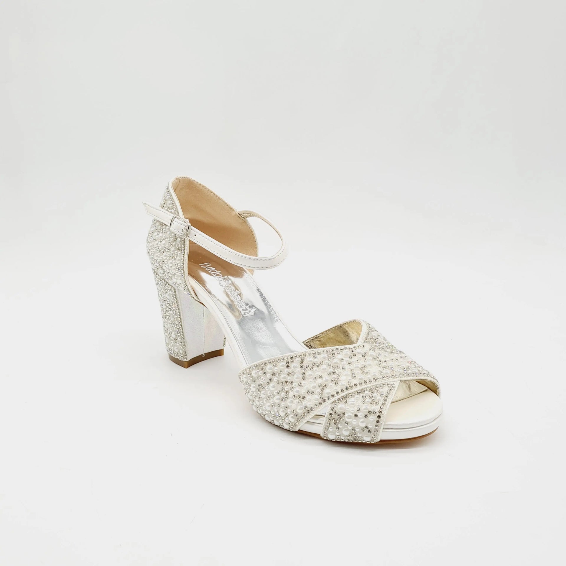 BRIDAL 4980 PEARL Heels | familyshoecentre