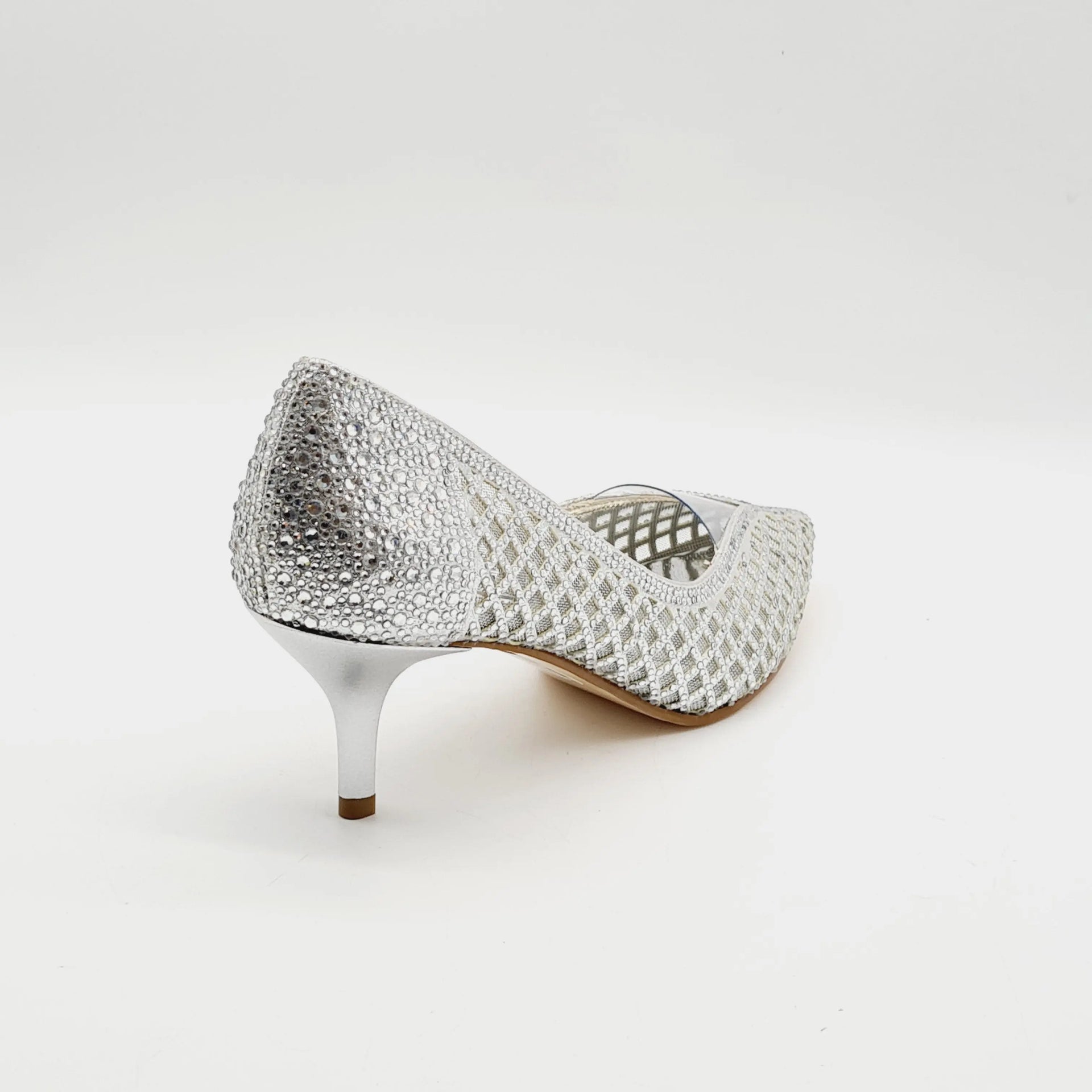 BRIDAL 5303  SILVER Heels | familyshoecentre