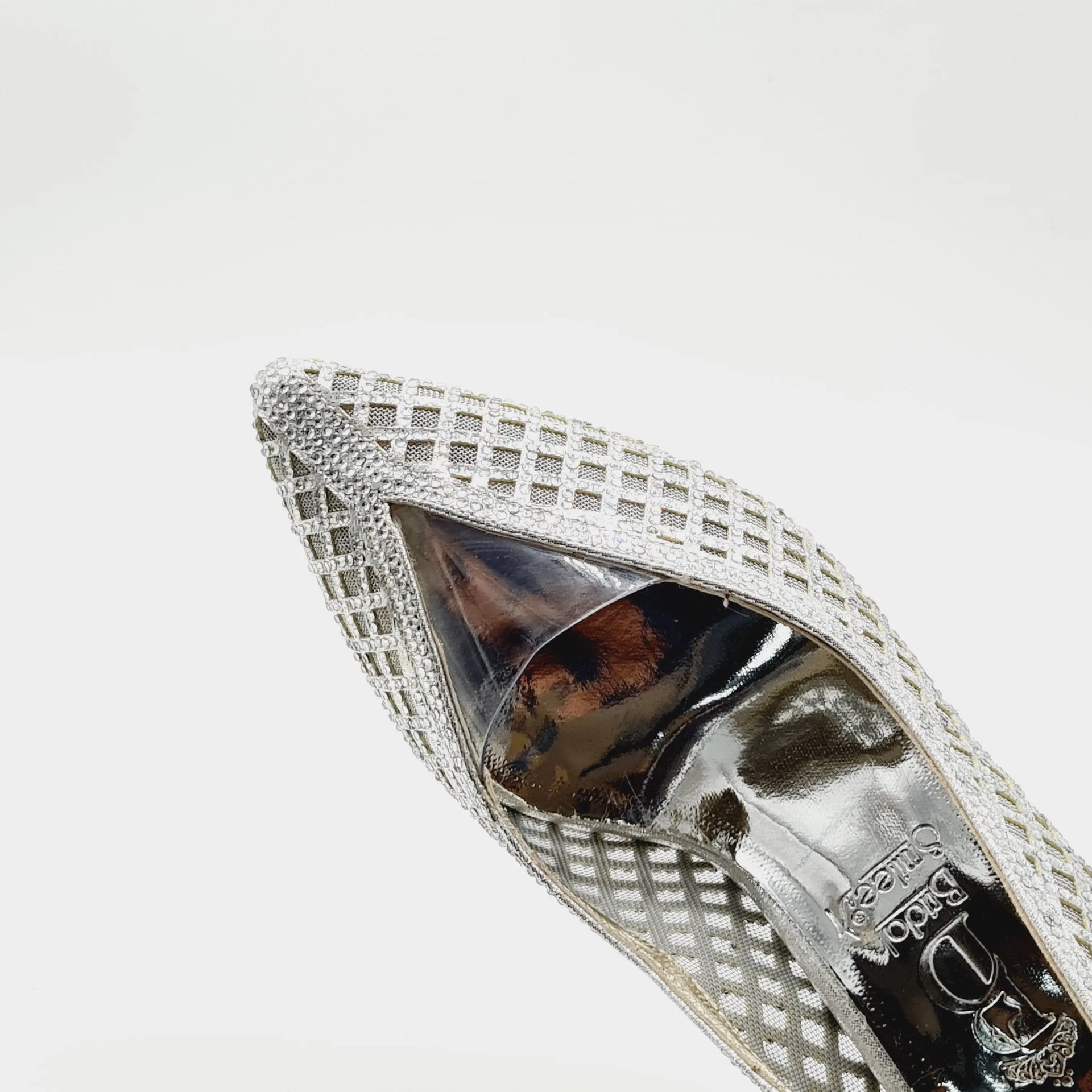 BRIDAL 5303  SILVER Heels | familyshoecentre