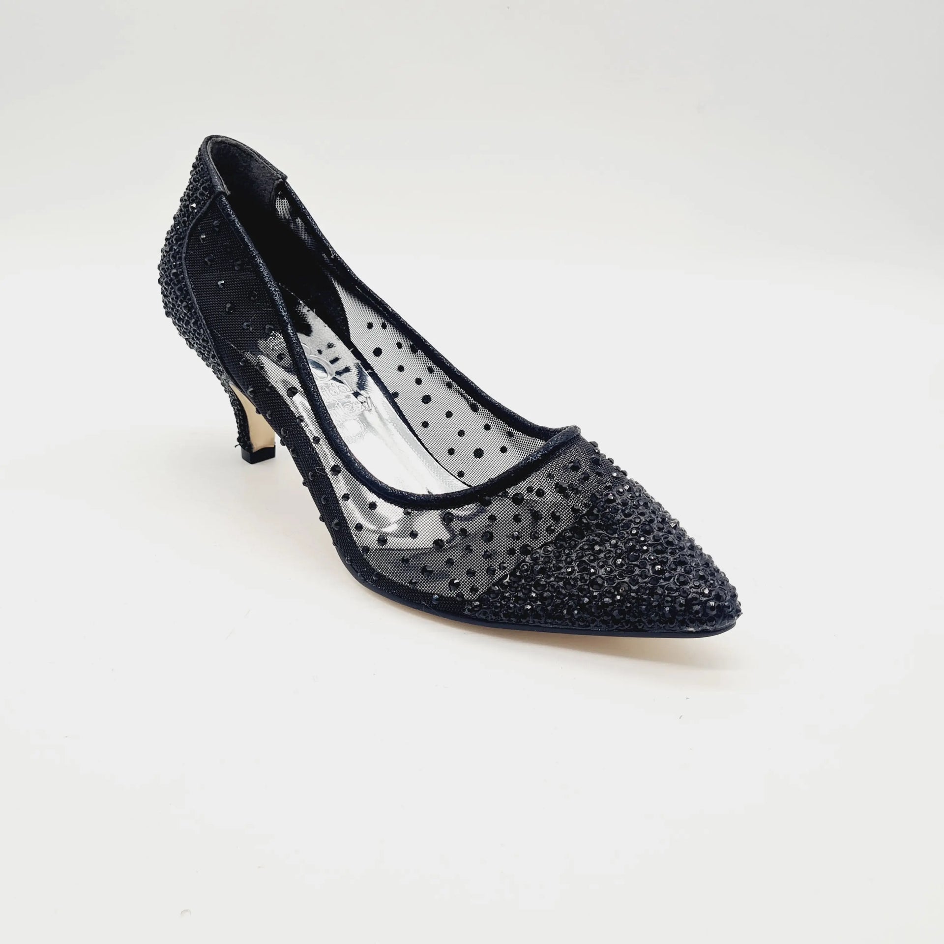 BRIDAL 5335 BLACK Heels | familyshoecentre