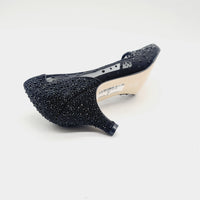 BRIDAL 5335 BLACK Heels | familyshoecentre