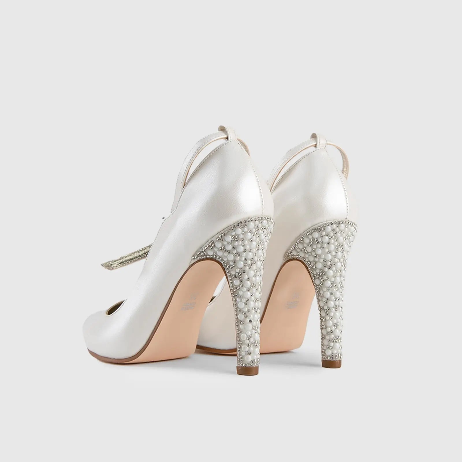 BRIDAL 5443 PEARL Heels | familyshoecentre