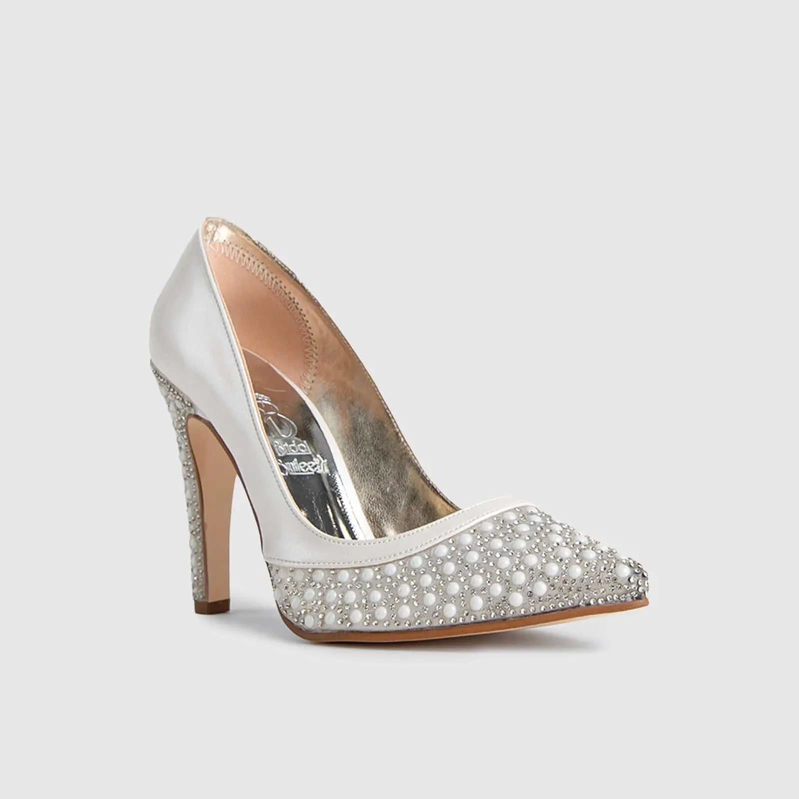BRIDAL 5468-ST16 PEARL Heels | familyshoecentre