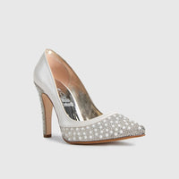 BRIDAL 5468-ST16 PEARL Heels | familyshoecentre