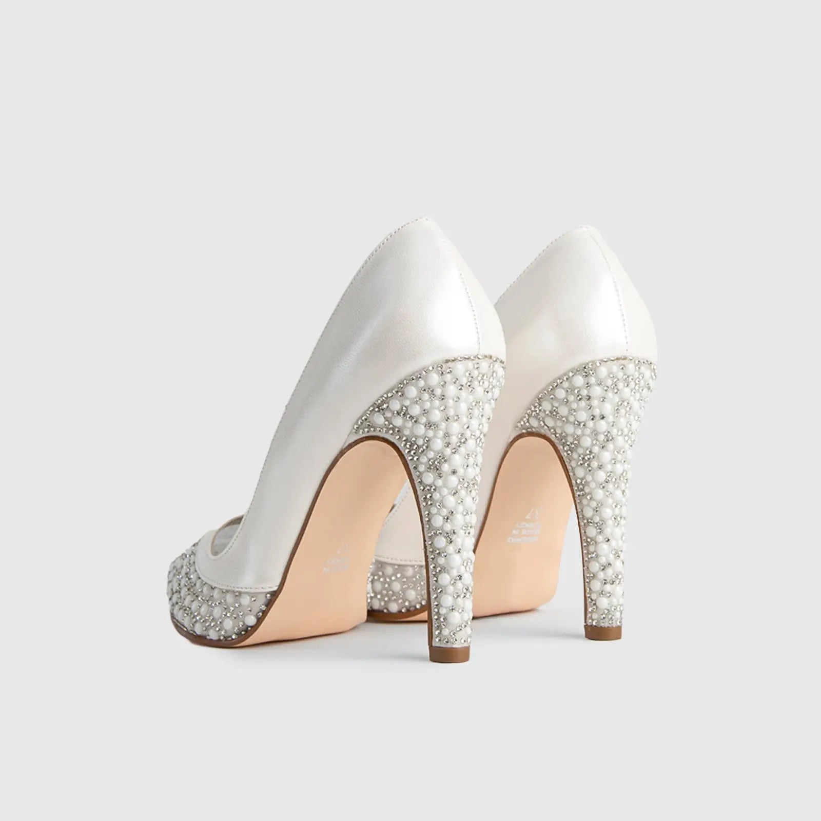 BRIDAL 5468-ST16 PEARL Heels | familyshoecentre