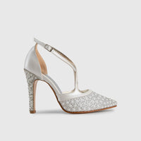 BRIDAL 5489 PEARL Heels | familyshoecentre