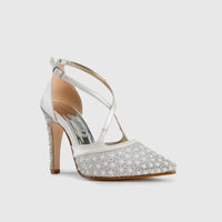 BRIDAL 5489 PEARL Heels | familyshoecentre