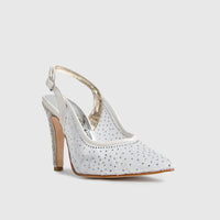 BRIDAL 5493 PEARL Heels | familyshoecentre