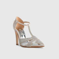 BRIDAL 5533 PEARL Heels | familyshoecentre