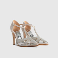 BRIDAL 5533 PEARL Heels | familyshoecentre