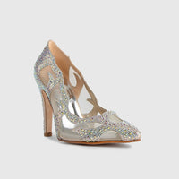 BRIDAL 5539 GOLD Heels | familyshoecentre