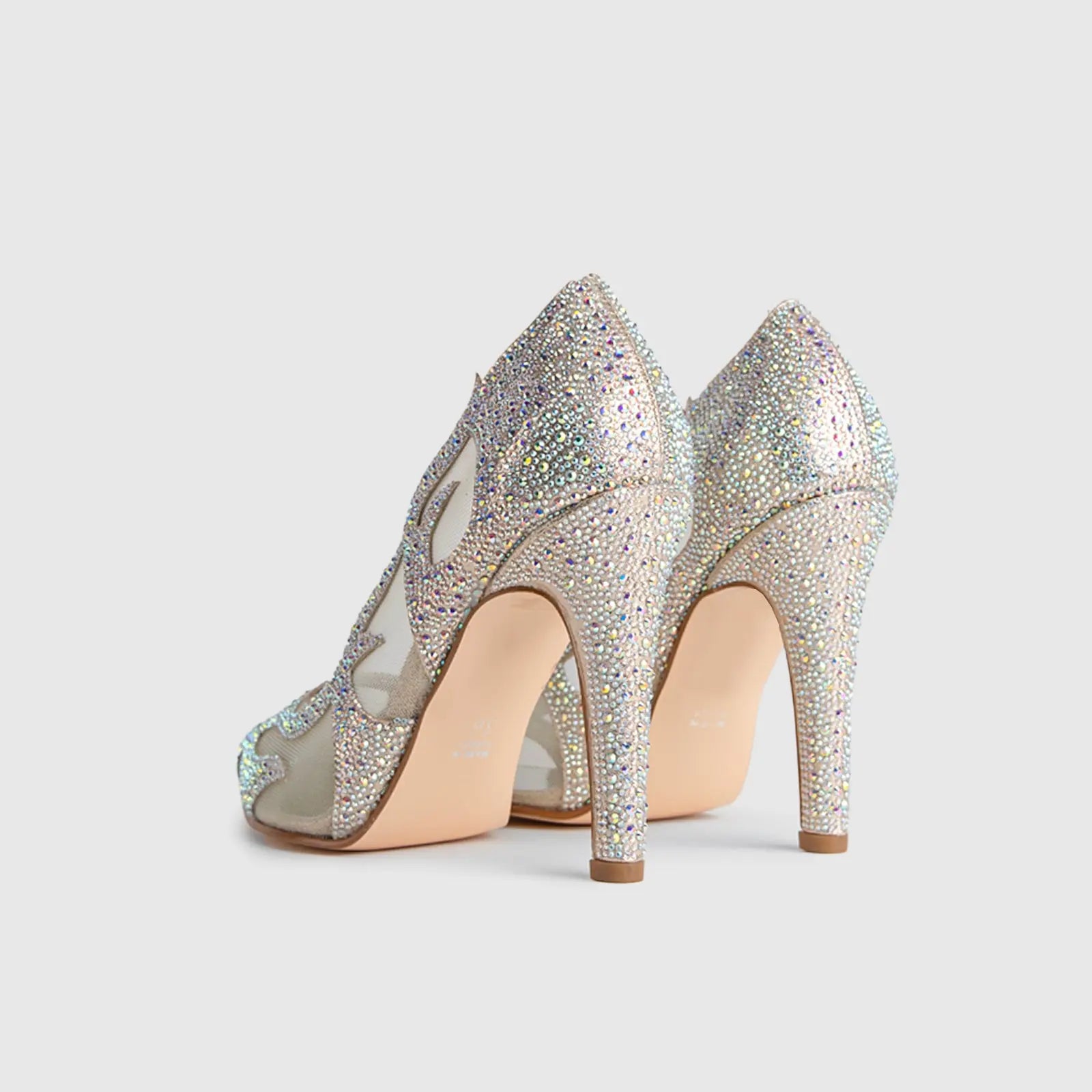 BRIDAL 5539 GOLD Heels | familyshoecentre