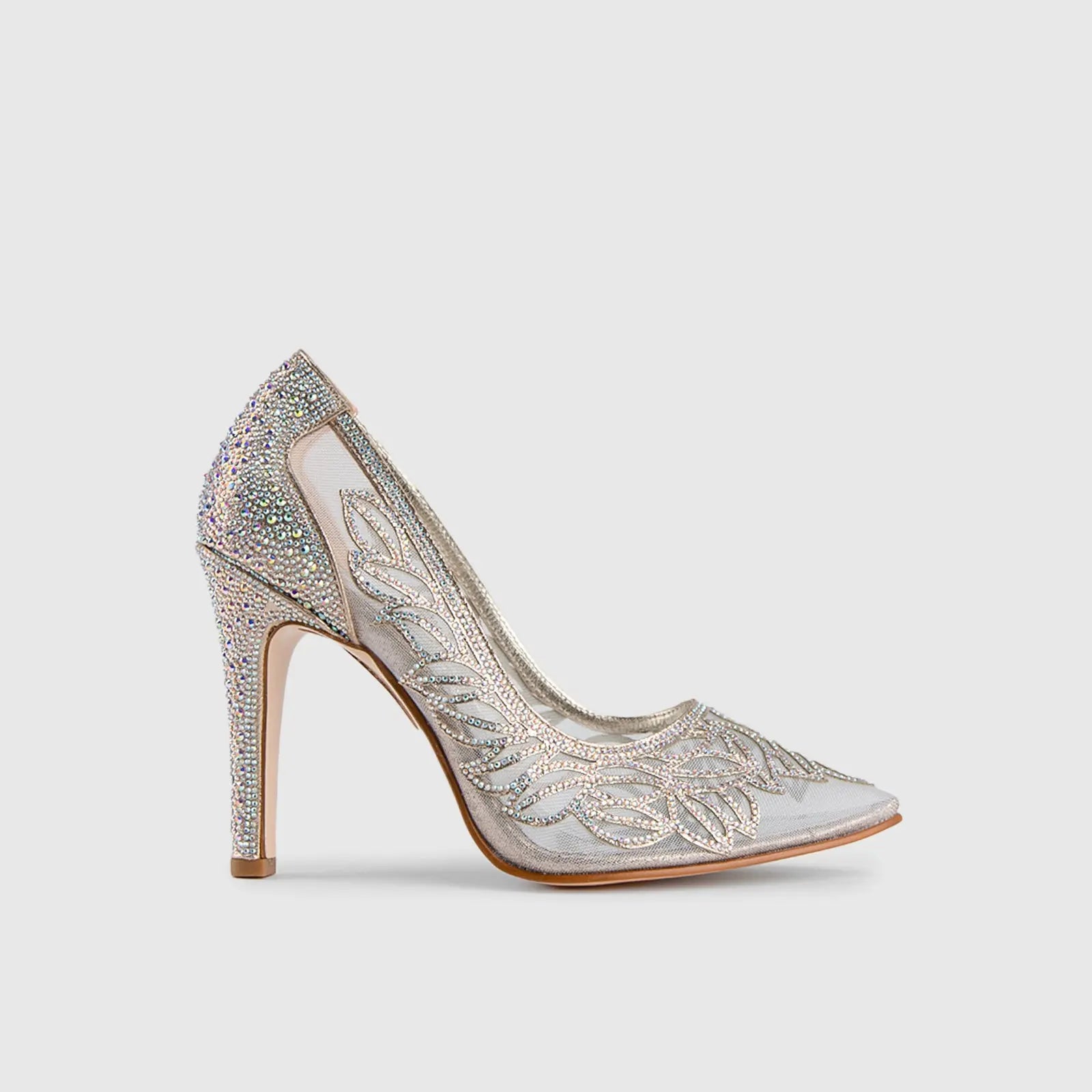 BRIDAL 5545 PEARL Heels | familyshoecentre