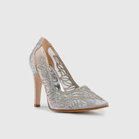 BRIDAL 5545 PEARL Heels | familyshoecentre