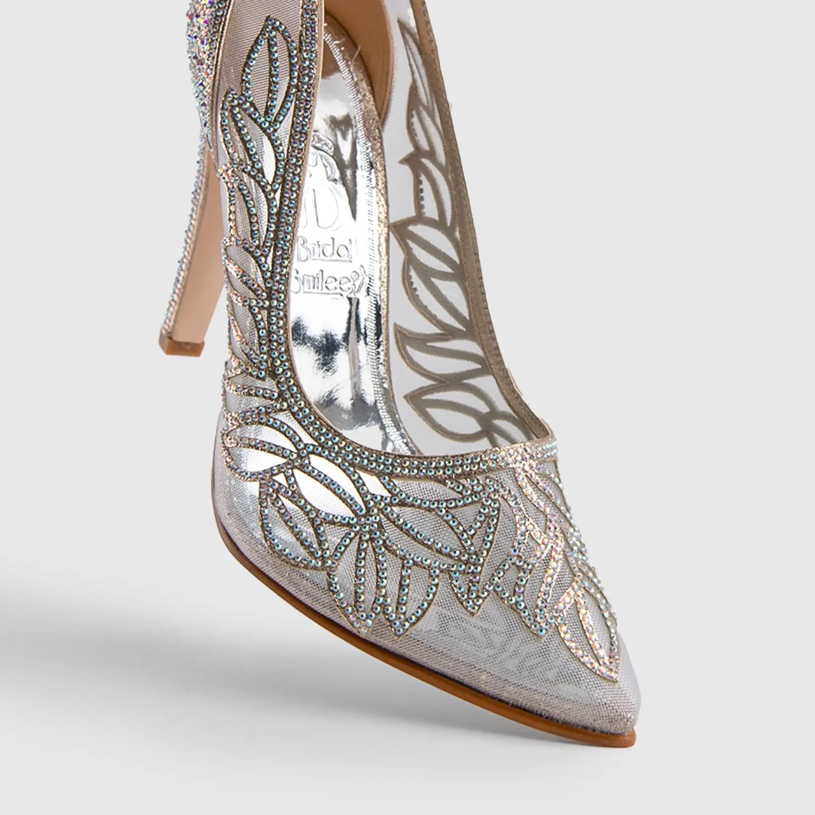 BRIDAL 5545 PEARL Heels | familyshoecentre