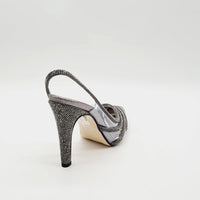 BRIDAL 5547 PEWTER Heels | familyshoecentre