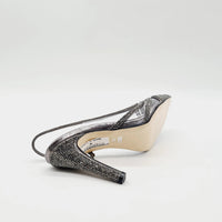 BRIDAL 5547 PEWTER Heels | familyshoecentre