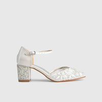 BRIDAL 5640 PEARL Heels | familyshoecentre