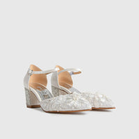 BRIDAL 5640 PEARL Heels | familyshoecentre