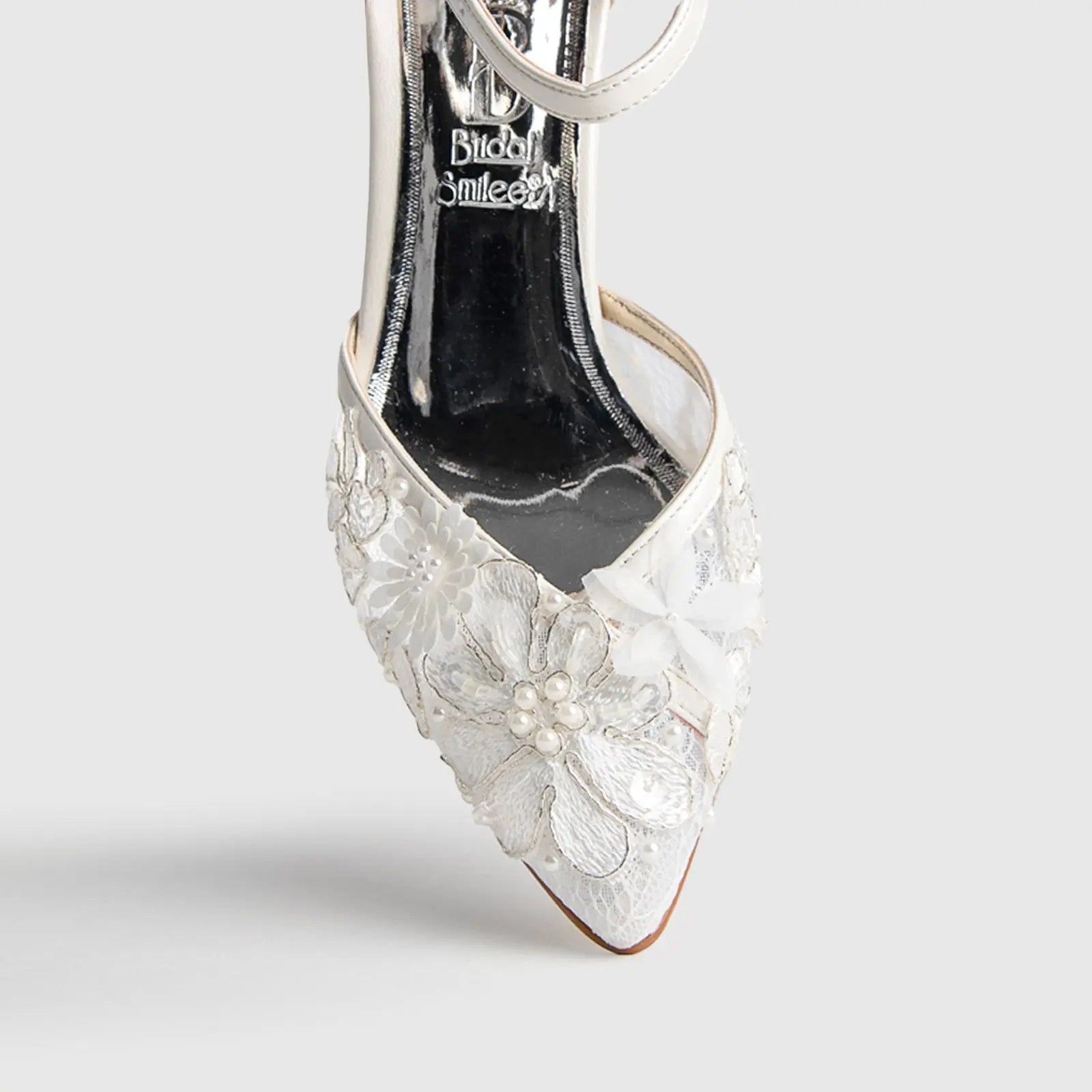 BRIDAL 5640 PEARL Heels | familyshoecentre