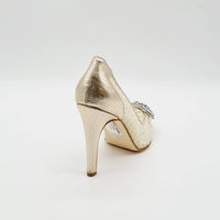 BRIDAL 5562 GOLD Heels | familyshoecentre
