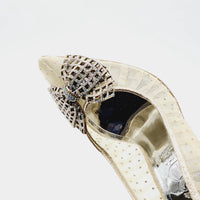 BRIDAL 5562 GOLD Heels | familyshoecentre