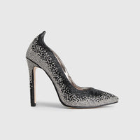 BRIDAL 5573 BLACK Heels | familyshoecentre