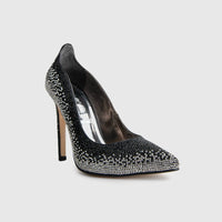 BRIDAL 5573 BLACK Heels | familyshoecentre