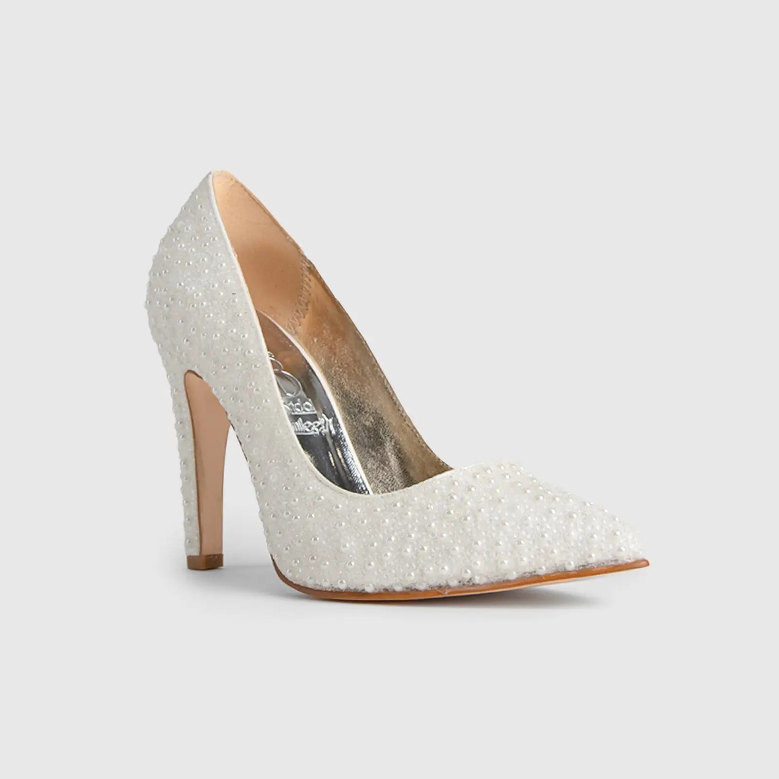 BRIDAL 5587 PEARL Heels | familyshoecentre