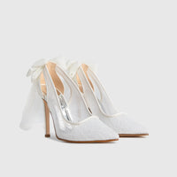 BRIDAL 5595 PEARL Heels | familyshoecentre