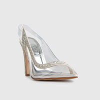 BRIDAL 5639 PEARL Heels | familyshoecentre