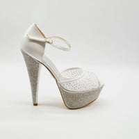 BRIDAL 6185 PEARL Heels | familyshoecentre
