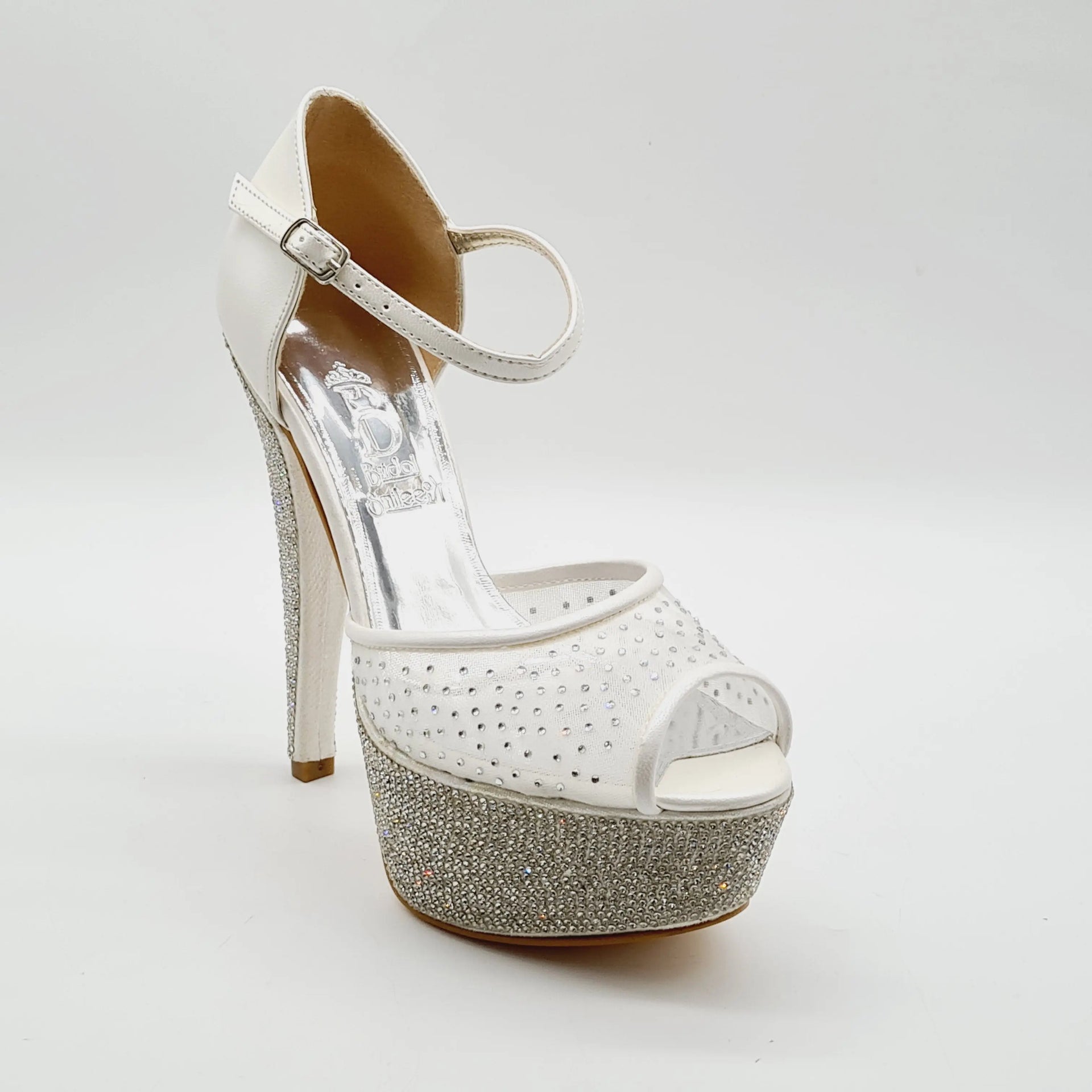 BRIDAL 6185 PEARL Heels | familyshoecentre