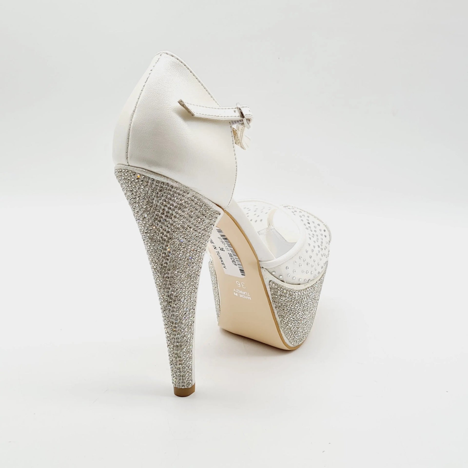 BRIDAL 6185 PEARL Heels | familyshoecentre