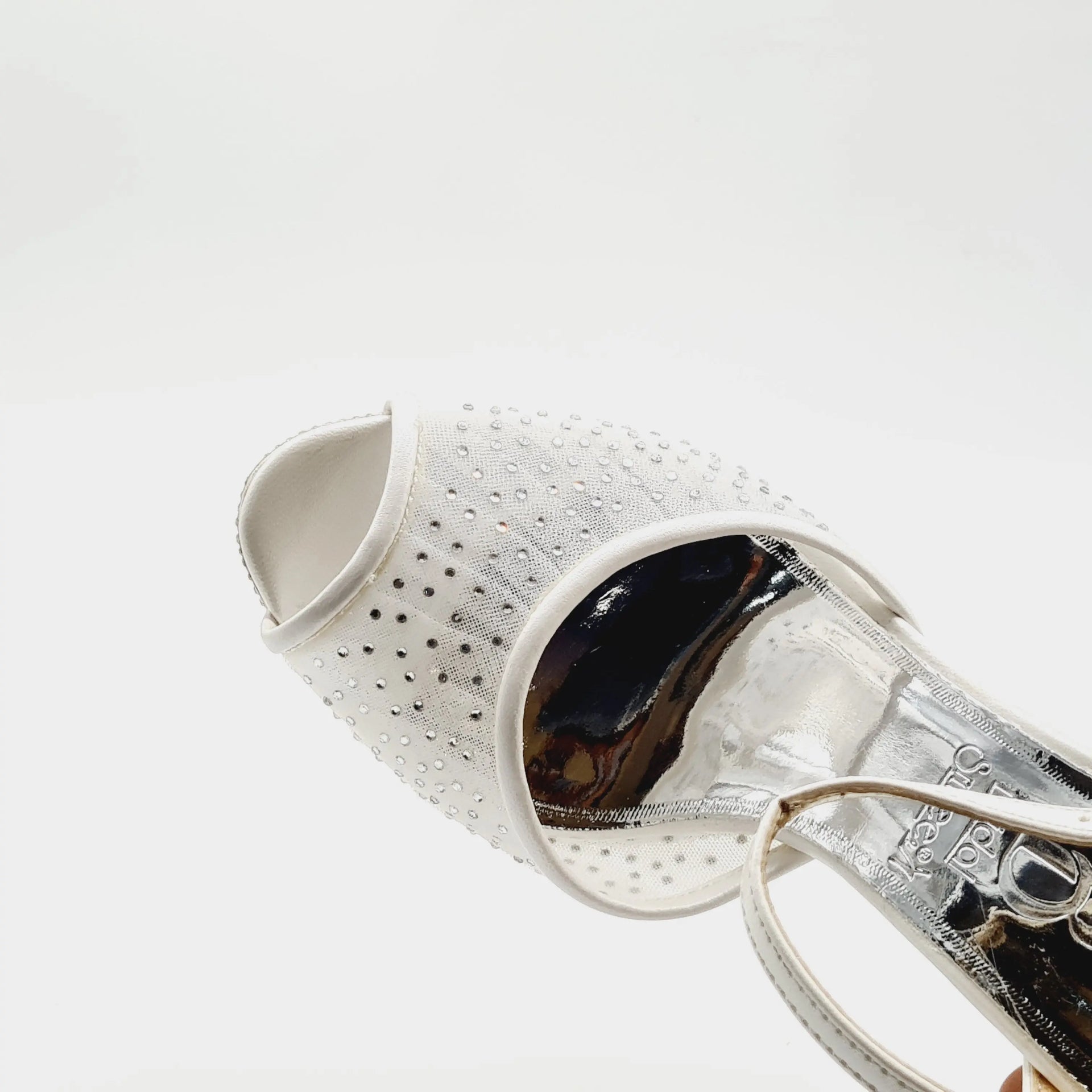 BRIDAL 6185 PEARL Heels | familyshoecentre
