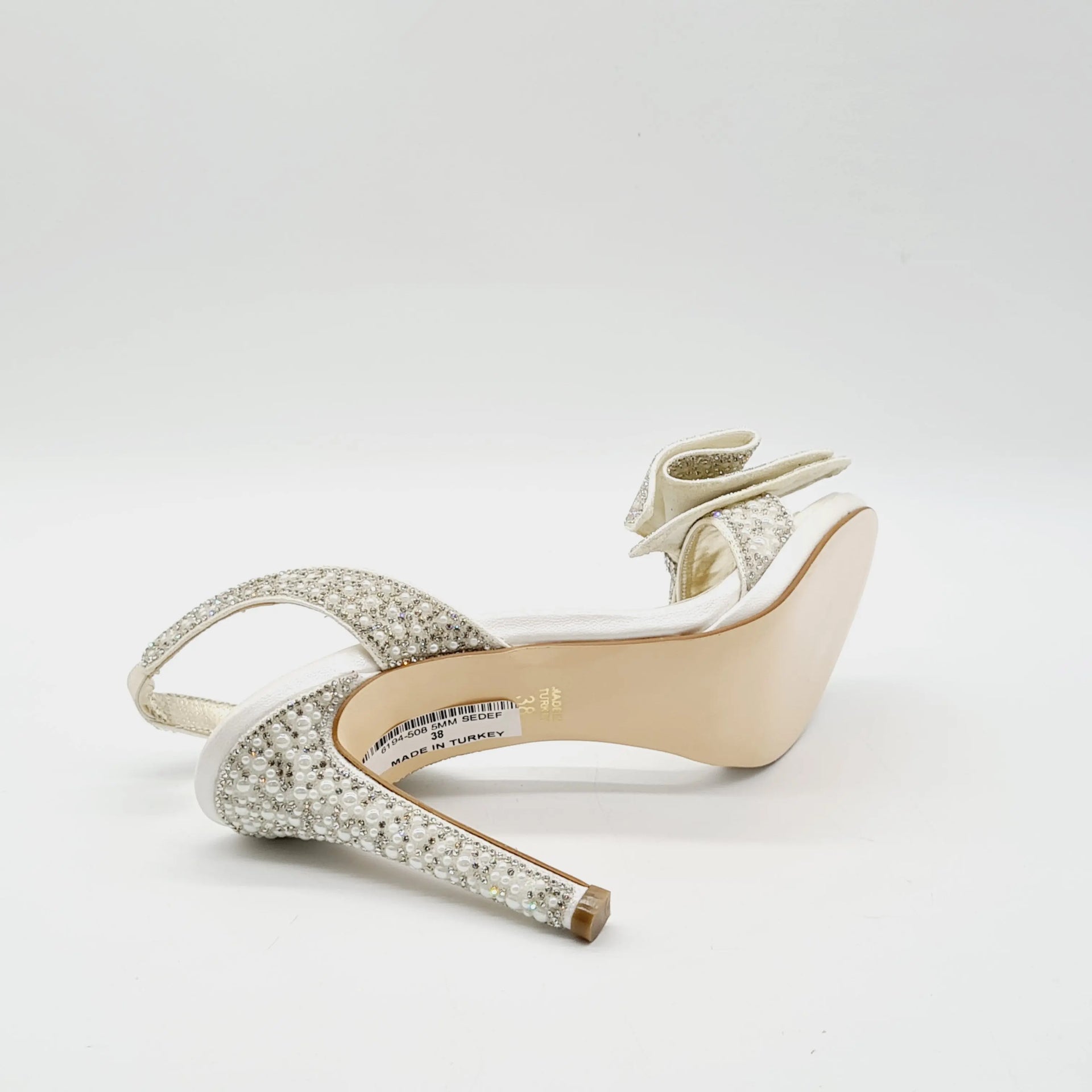 BRIDAL 6194-508 PEARL Heels | familyshoecentre