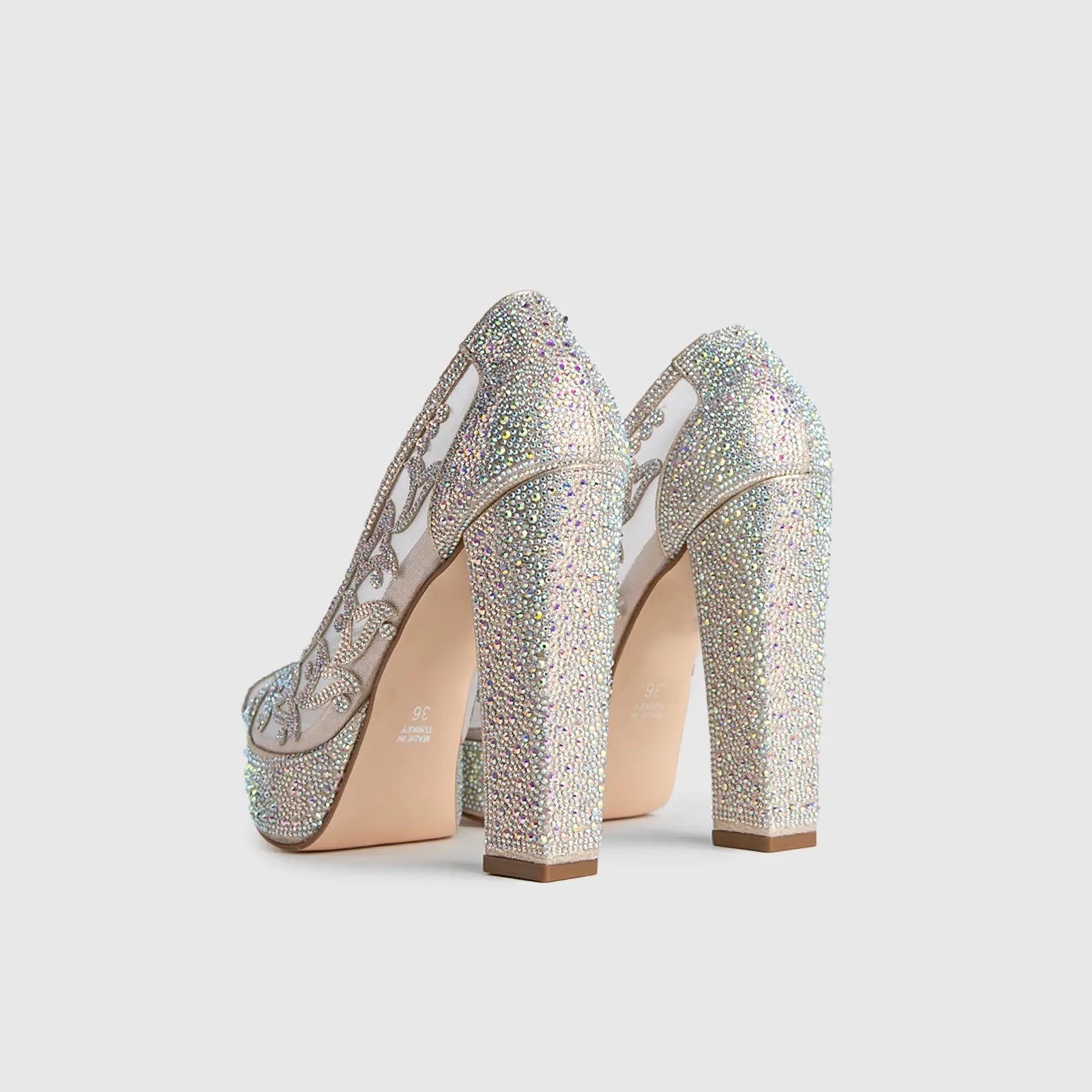 BRIDAL 6230-2035 PEARL Heels | familyshoecentre